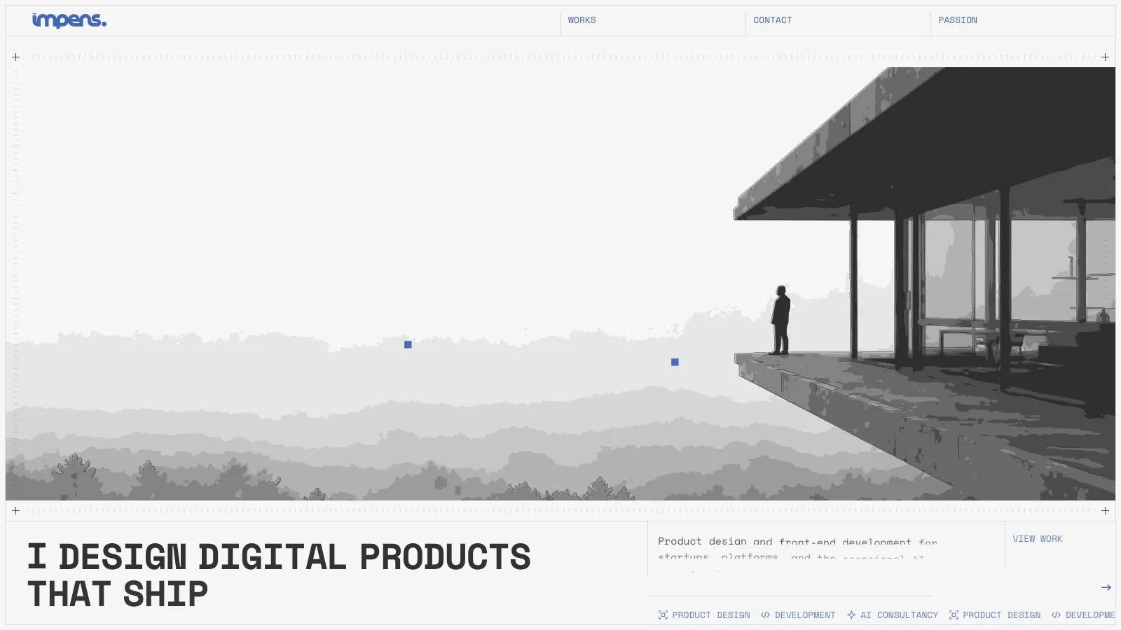Homepage van jasperimpens.be